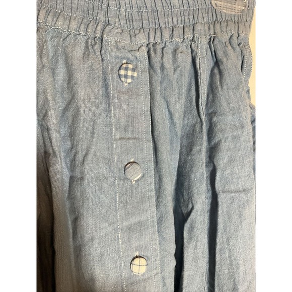 Susan Bristol Women’s 10 Shirt S Skirt Combo Blue Denim Fashion Cottagecore Fine - Picture 7 of 13